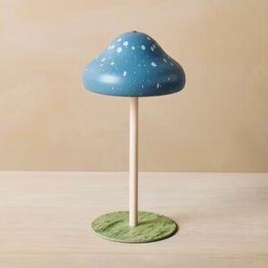 John Derian for Target 10.5" Blue Mushroom Lamp